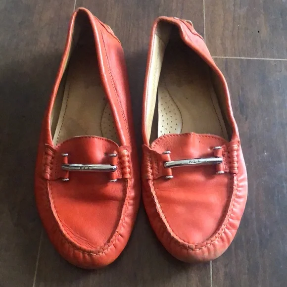 Ralph Lauren Leather Loafers - Picture 1 of 4